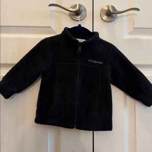 Baby Black Columbia Steens Mountain Fleece Jacket 6-12M